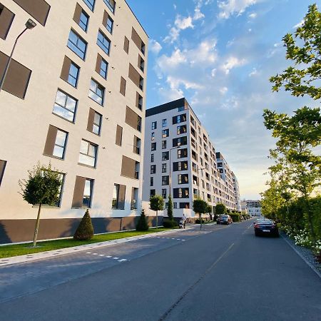 Deluxe Apartment With Balcony And Private Parking In Colvmna Residence Kluż-Napoka Zewnętrze zdjęcie
