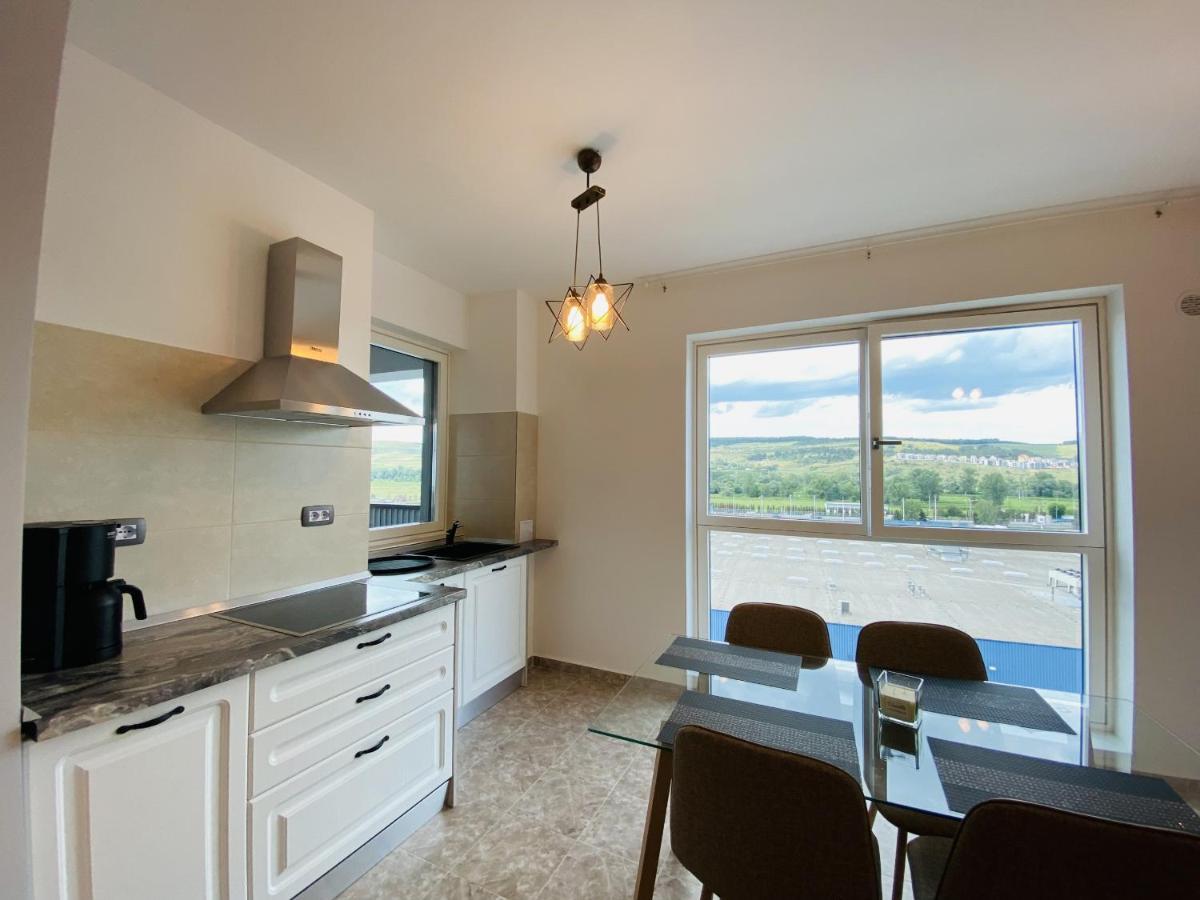 Deluxe Apartment With Balcony And Private Parking In Colvmna Residence Kluż-Napoka Zewnętrze zdjęcie